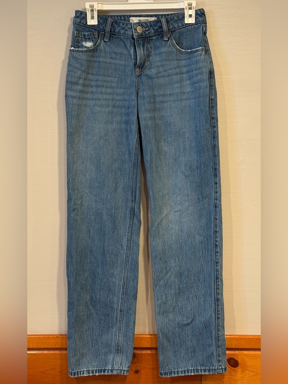 Hollister Low-Rise Loose Denim Jeans Women's 24/00 Y2K Vintage